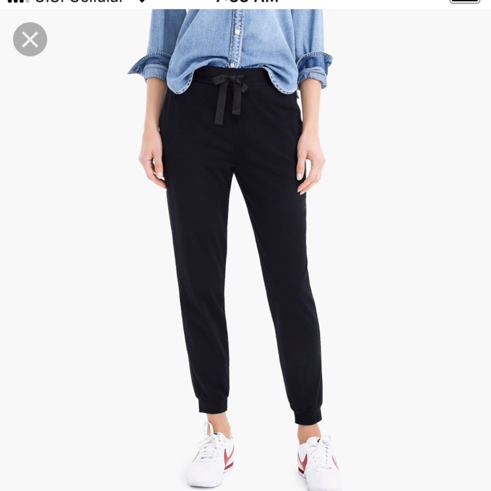 NWOT, J Crew, women jogger pants size 4